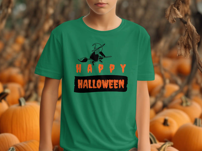Happy Halloween Witch Graphic Design Shirt product