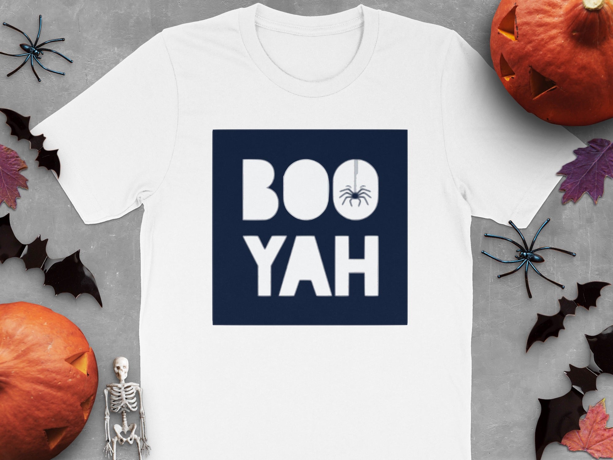 Halloween Boo Yah T-Shirt Perfect for Spooky Vibes product type