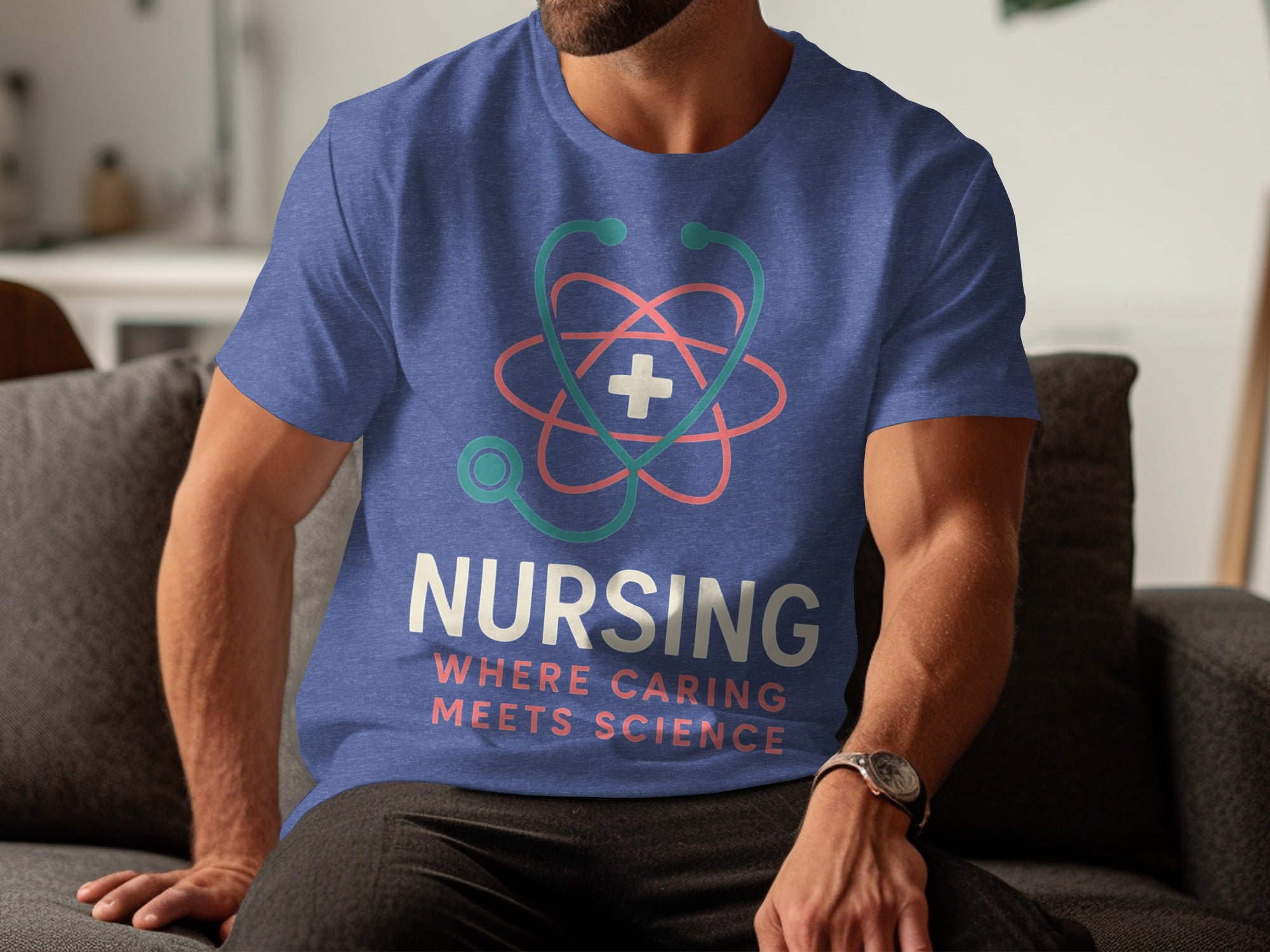 Nursing Where Caring Meets Science T-shirt product