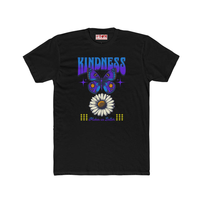 Kindness T-shirt with Butterfly and Daisy Design