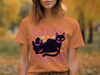 Black Cats Spooky Squad Halloween Themed Shirt product