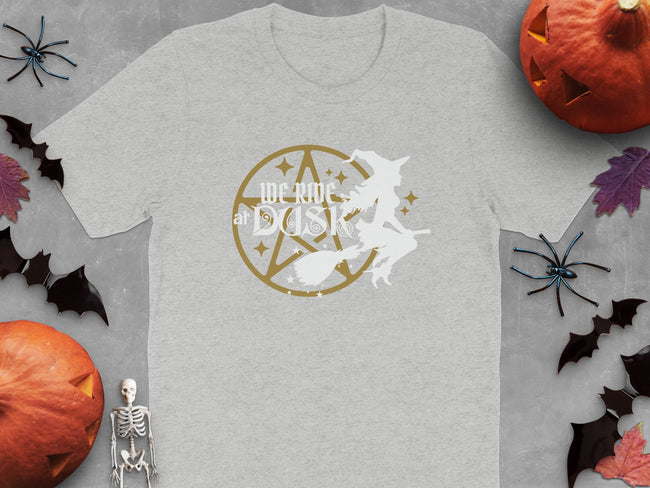 Halloween Theme We Ride at Dusk Graphic T-shirt product