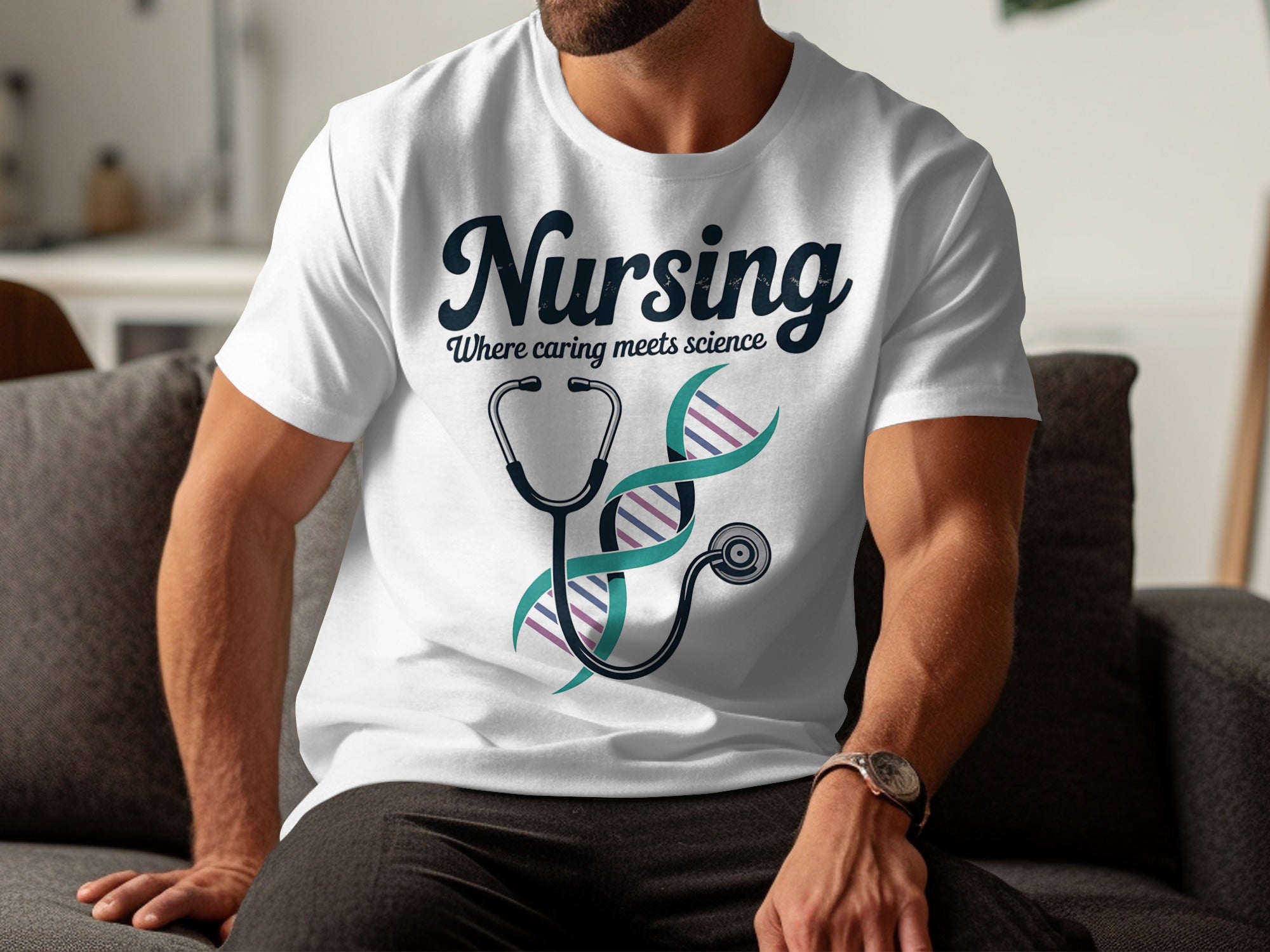 Nursing Where Caring Meets Science T-shirt product