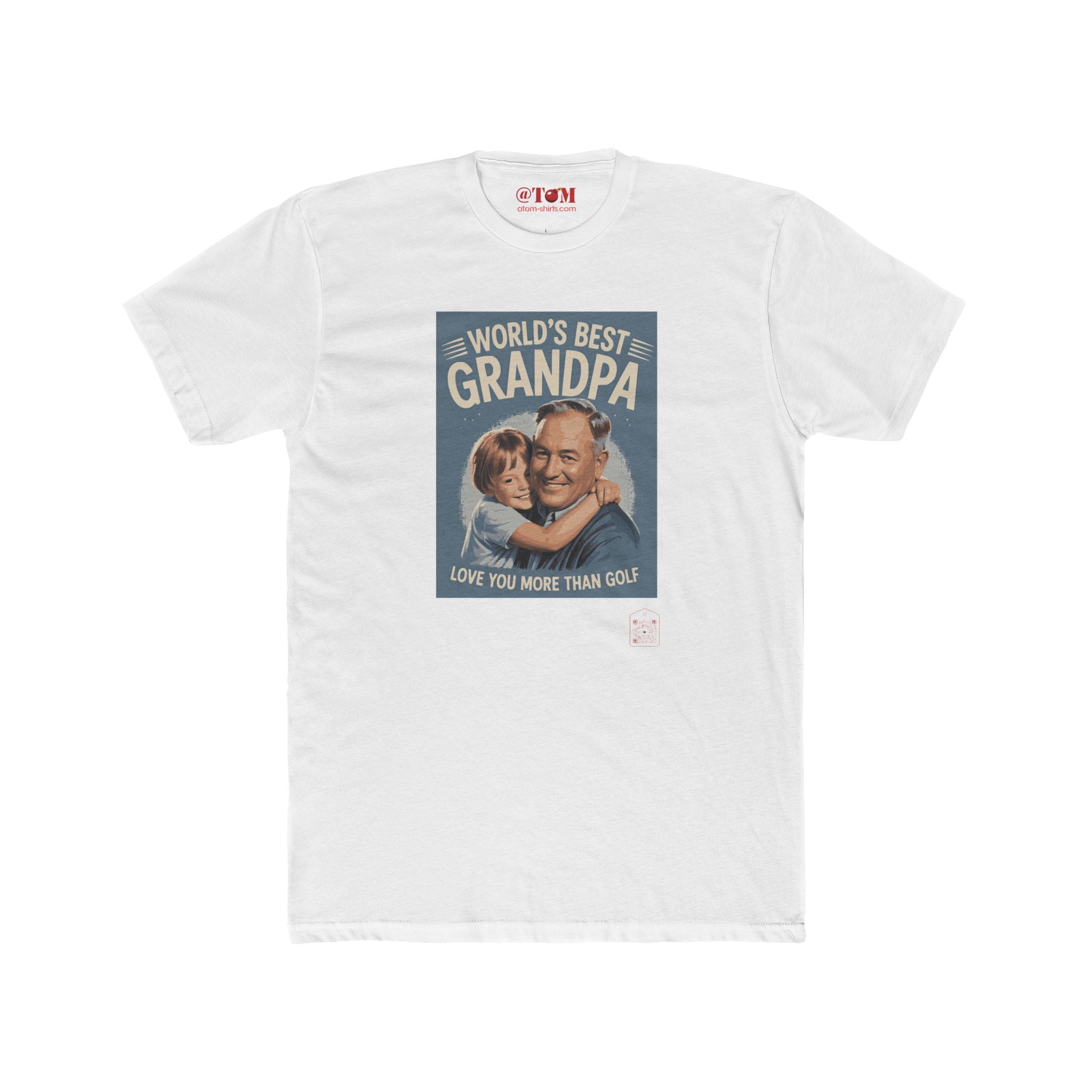 World's Best Grandpa T-Shirt – Heartfelt Golf & Family Gift