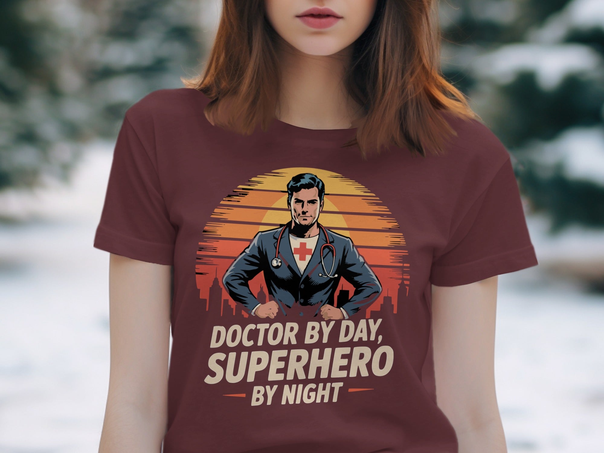 Doctor By Day Superhero By Night T-shirt product