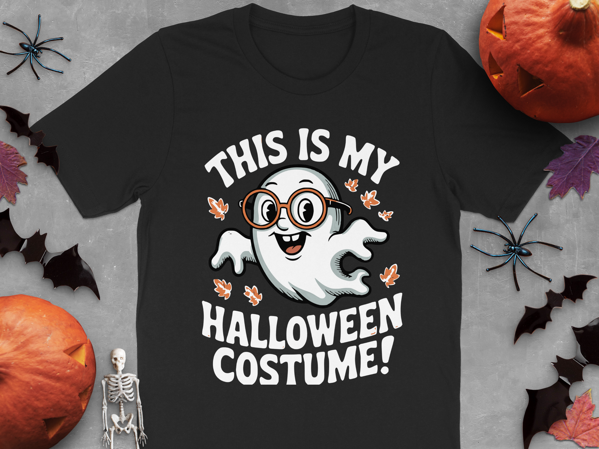 This Is My Halloween Costume Ghost T-shirt product type