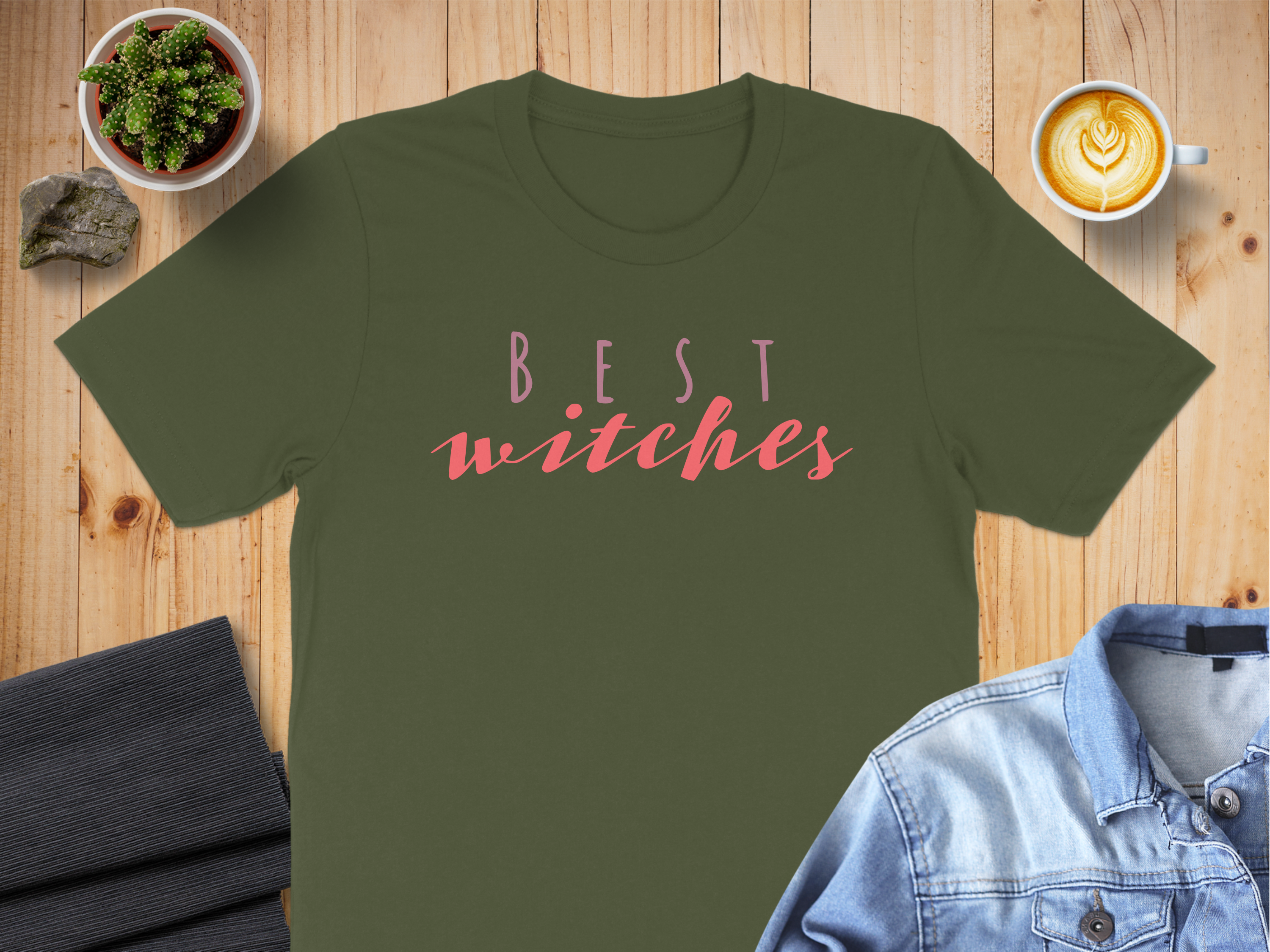 Best Witches Graphic Tee Casual T-Shirt product type