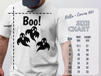 Boo Ghosts Graphic T-Shirt Halloween Design product type