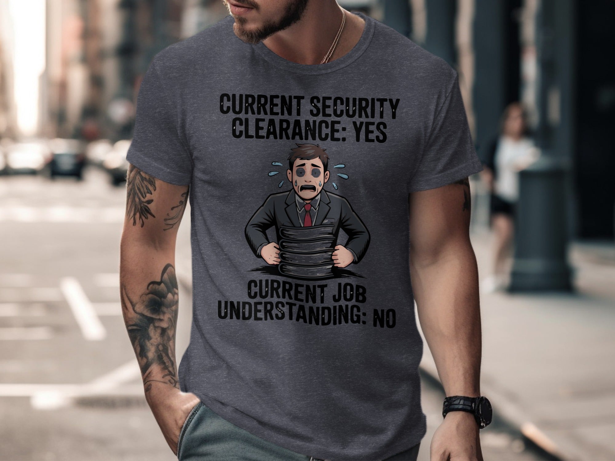 Current Security Clearance Yes Understanding No shirt product