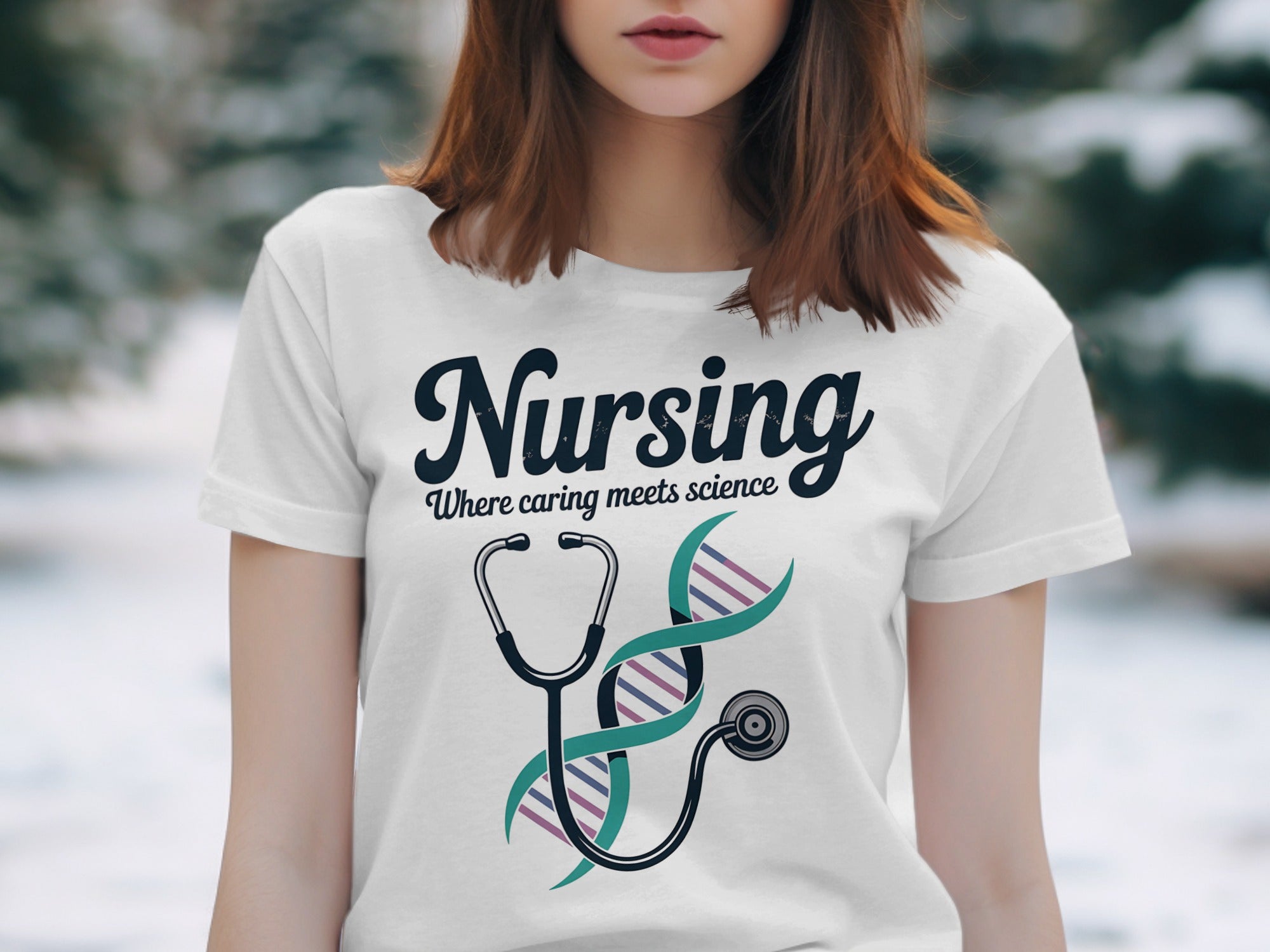 Nursing Where Caring Meets Science T-shirt product