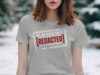 My Job Description Is Redacted Graphic T-shirt Product