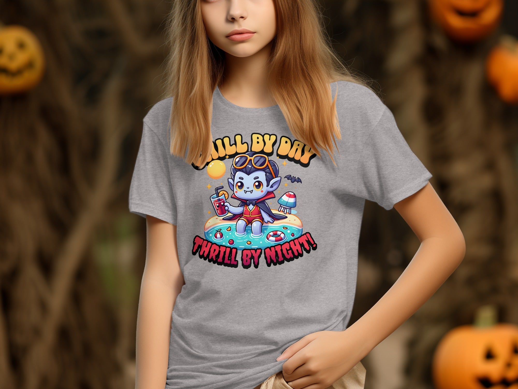Chill by Day Thrill by Night Cat T-shirt product type