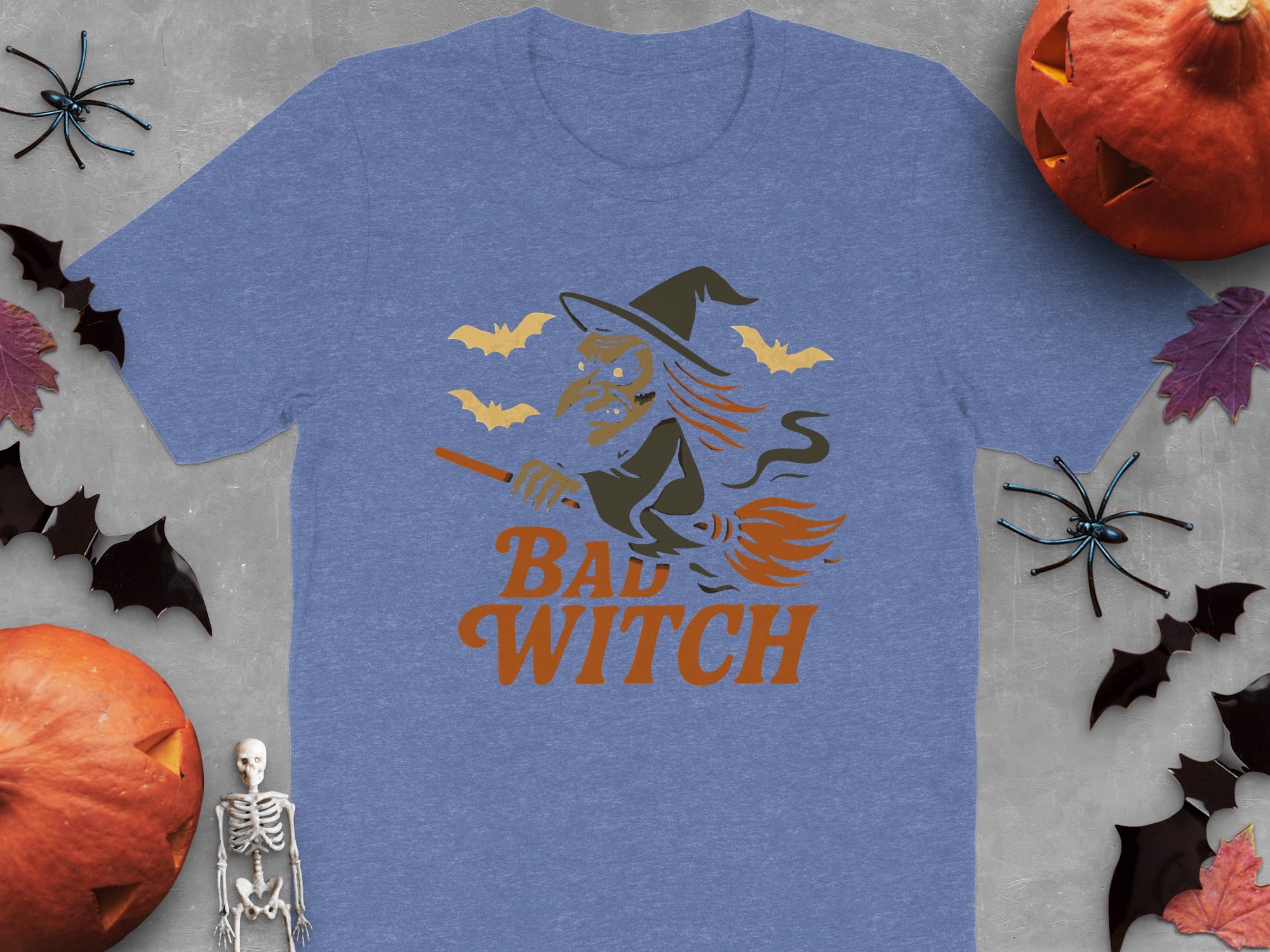 Bad Witch Halloween Theme Printed T-Shirt product