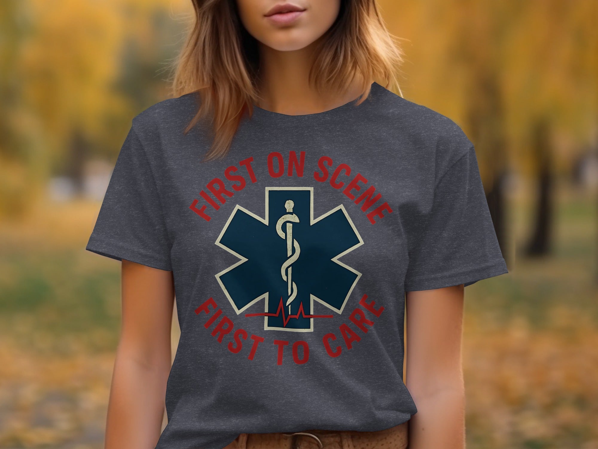 First On Scene First To Care Graphic Tee product