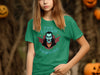 The Living Vampire Halloween Themed Graphic Shirt product