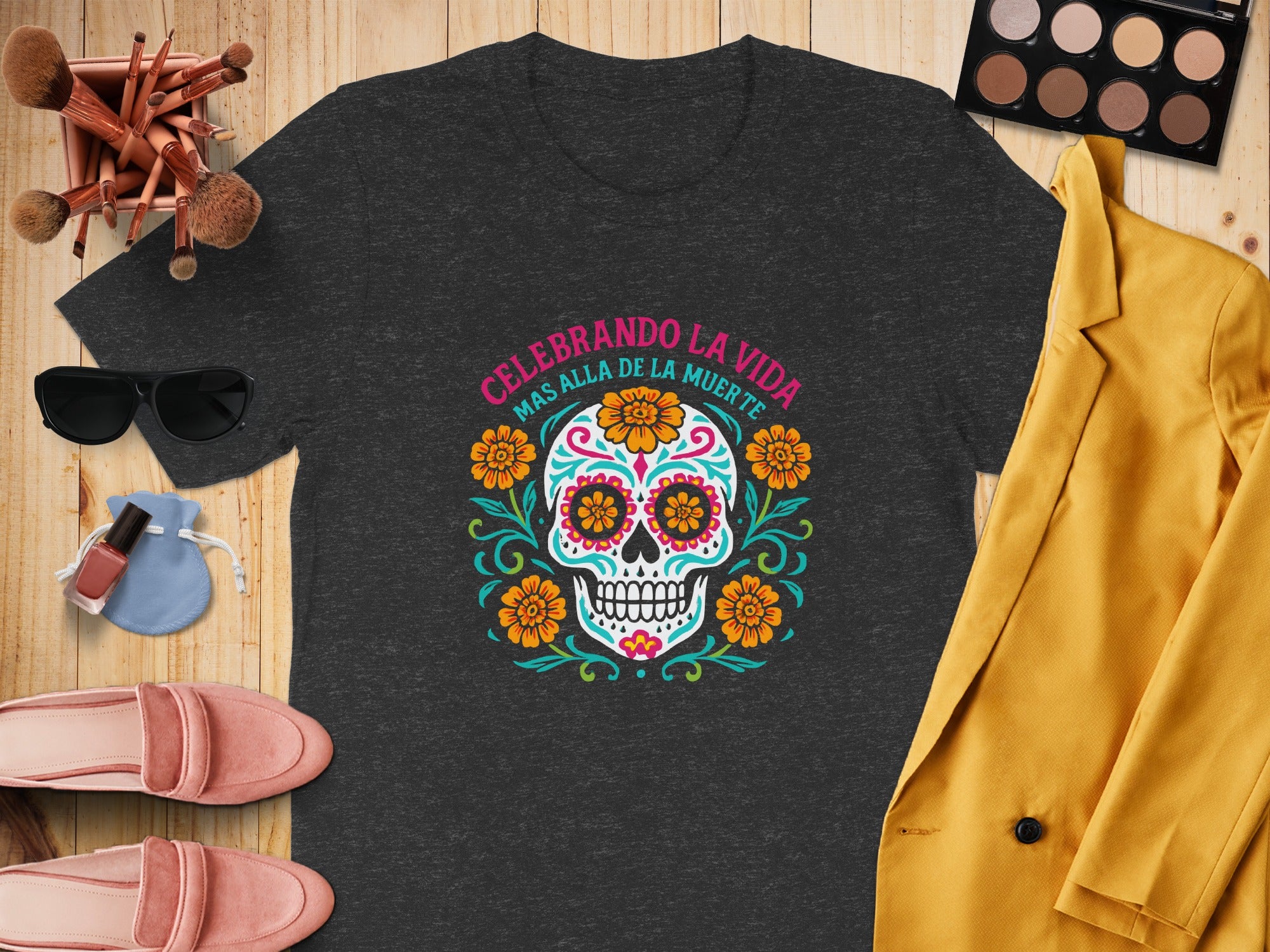 Celebrando La Vida Mas Alla De La Muerte Shirt product