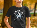 Creepy Ghost Graphic Tee Halloween Fun Product Type