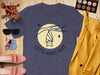 Let's Hang Out Cute Bat with Moon Tee product type