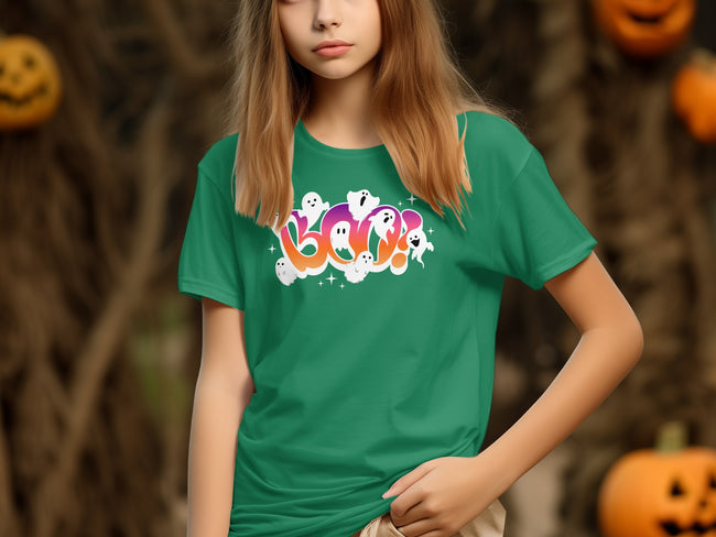 Fun Halloween Boo Ghosts Design T-shirt product type