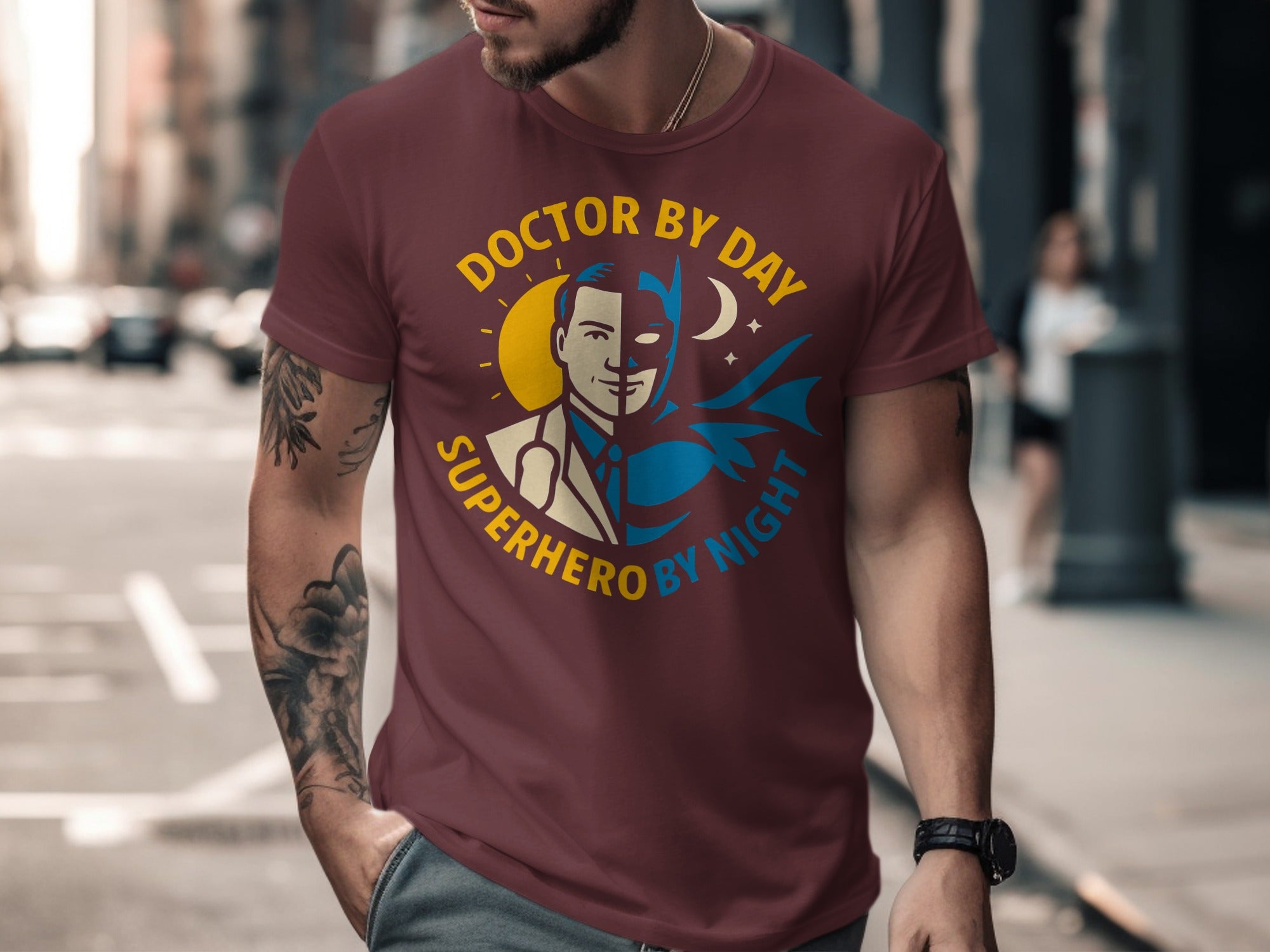 Doctor By Day Superhero By Night T-shirt product
