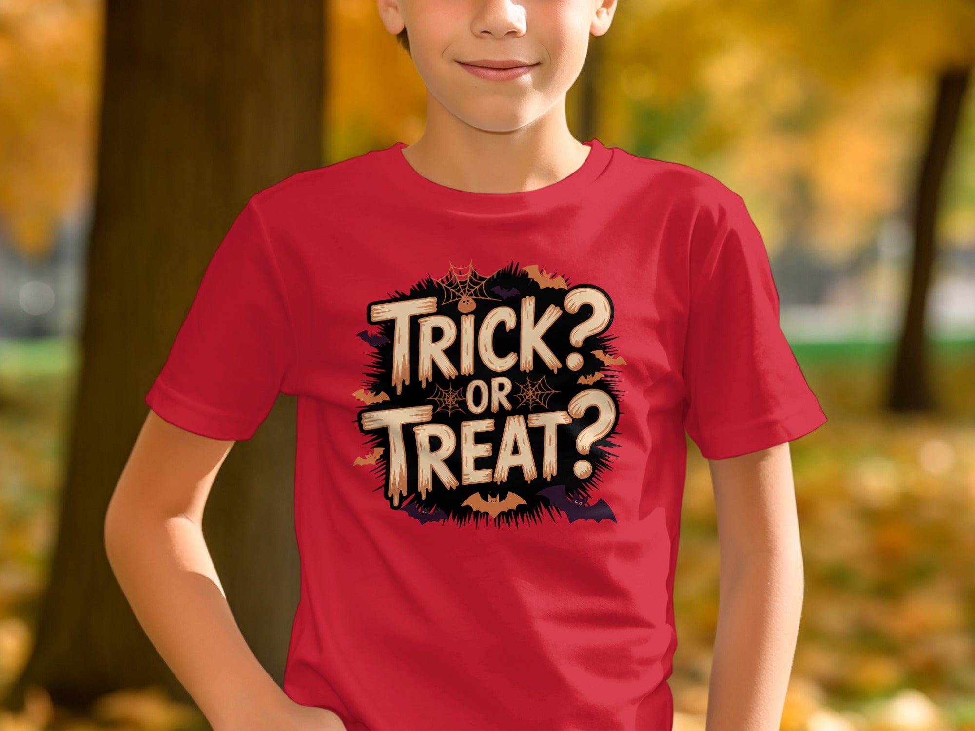 Trick? Or Treat? Youth T Shirt