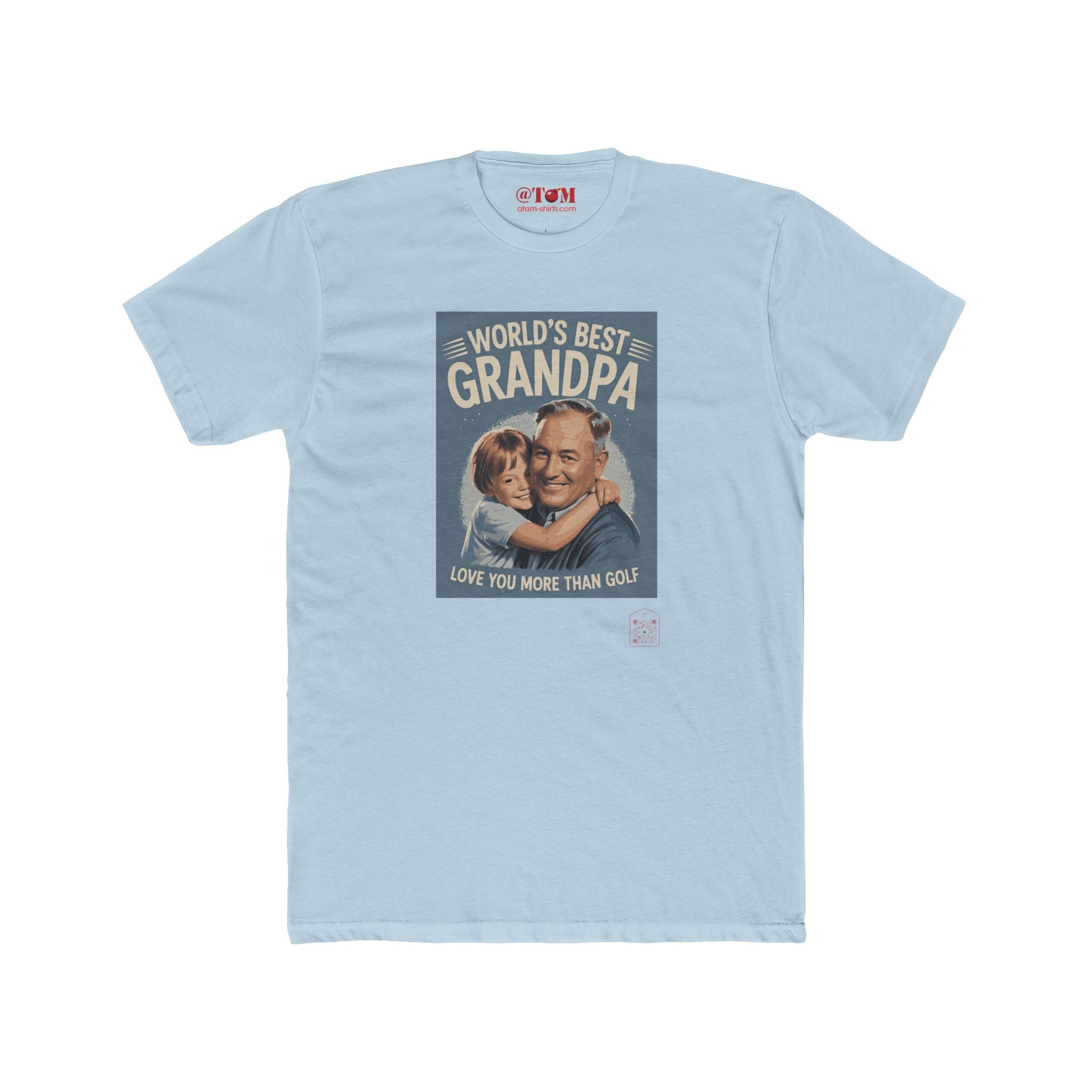 World's Best Grandpa T-Shirt – Heartfelt Golf & Family Gift