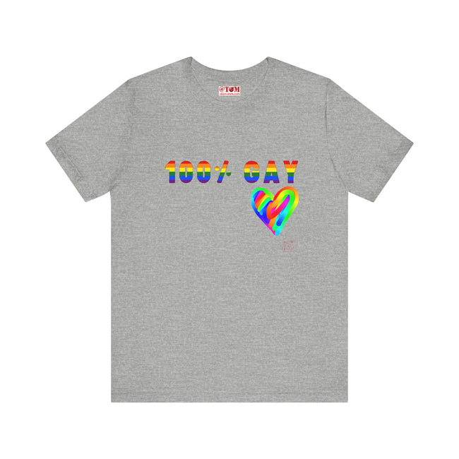 100 Percent Gay T Shirt