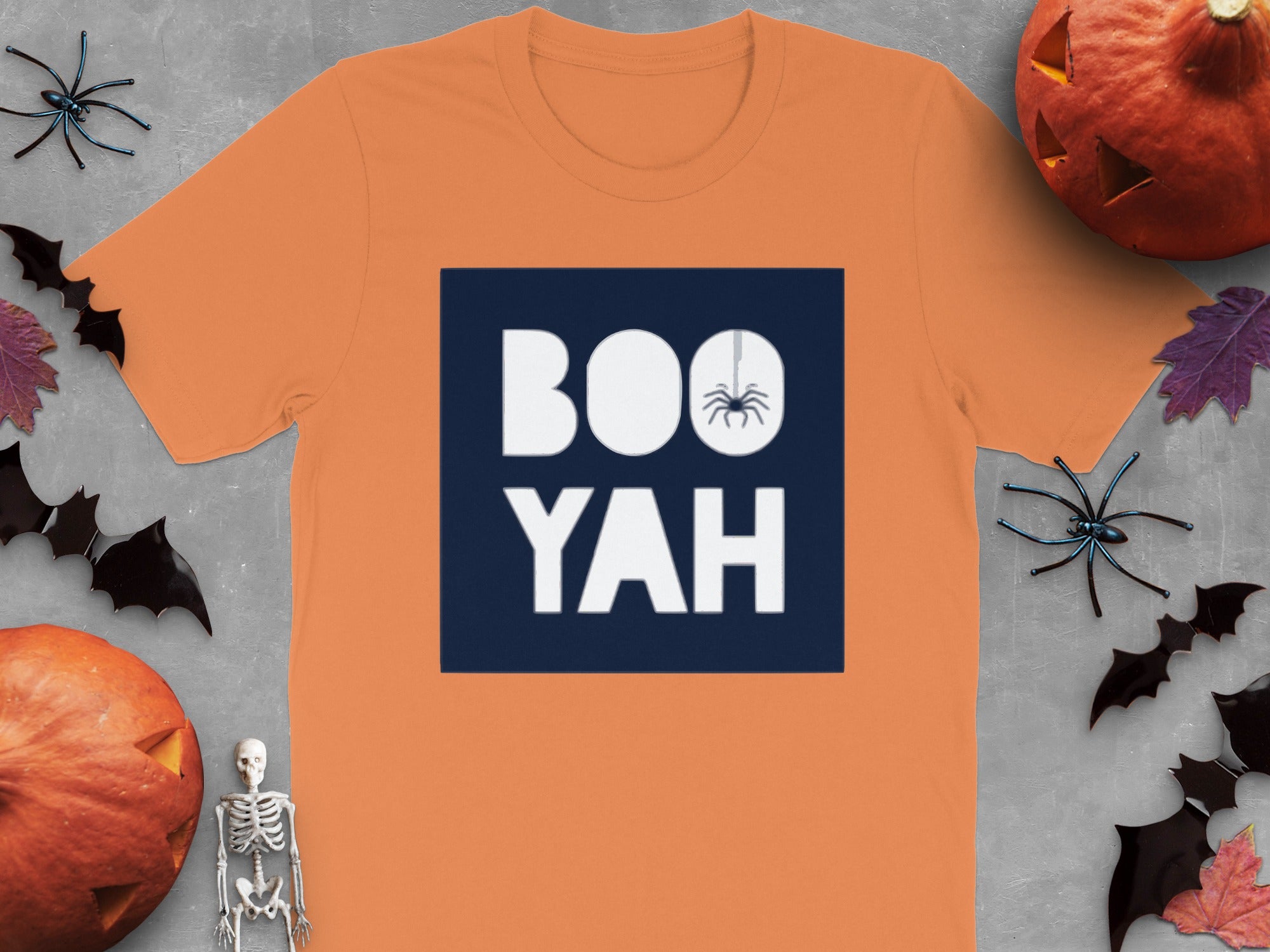 Halloween Boo Yah Graphic Print Shirt product