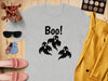 Boo with Three Scary Ghosts Graphic T-Shirt product