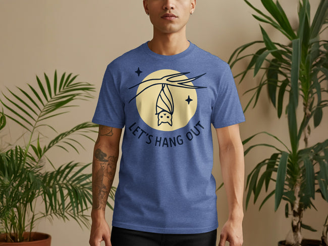 Let's Hang Out Unique Graphic Tee Shirt product type