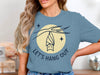 Let's Hang Out Graphic Print Casual Tee product