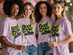 Boo Crew Colorful Halloween Design T-shirt product type