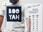 BOO YAH Graphic T-Shirt with Size Chart product