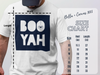 BOO YAH Graphic T-Shirt with Size Chart product
