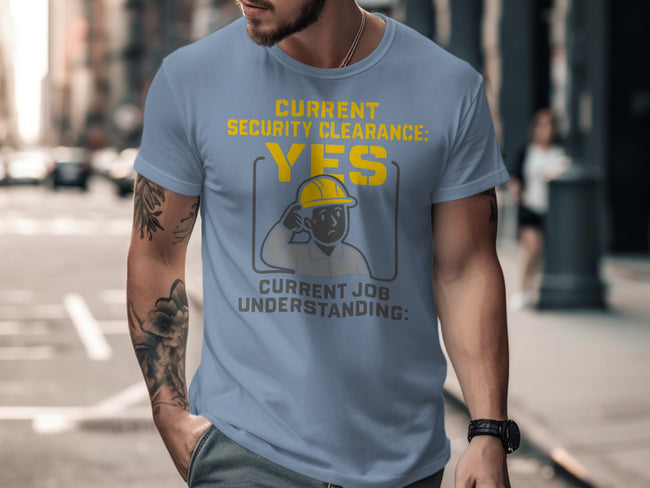 Current Security Clearance Yes Current Job Shirt product type