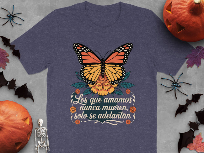 Butterfly and Day of the Dead Theme T-shirt product type