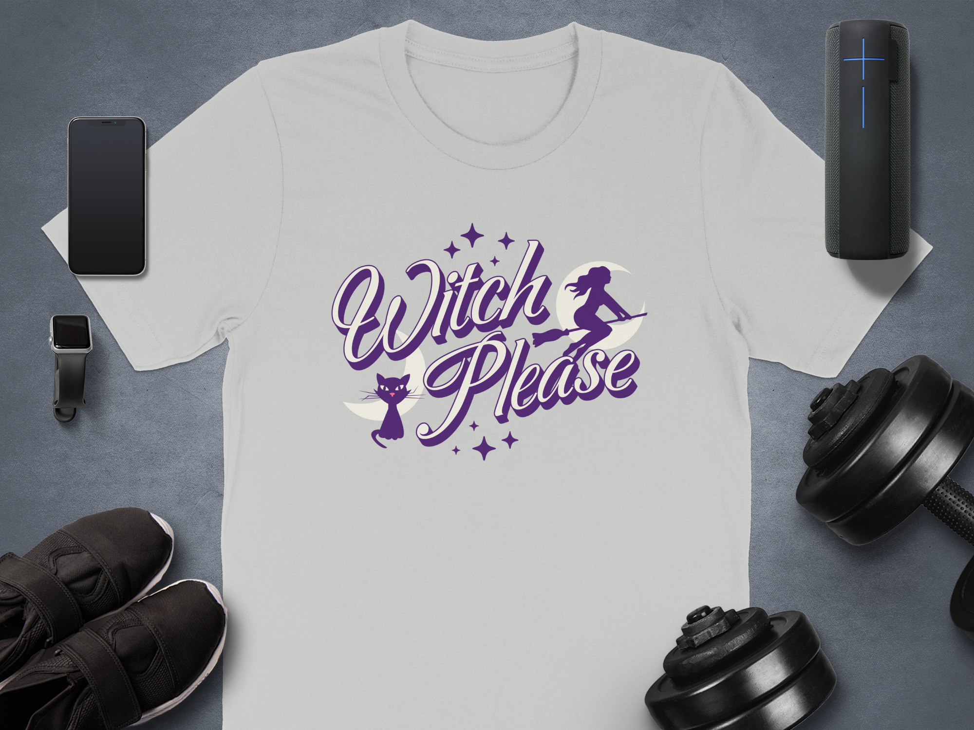 Witch Please Funny Halloween Graphic T-Shirt product