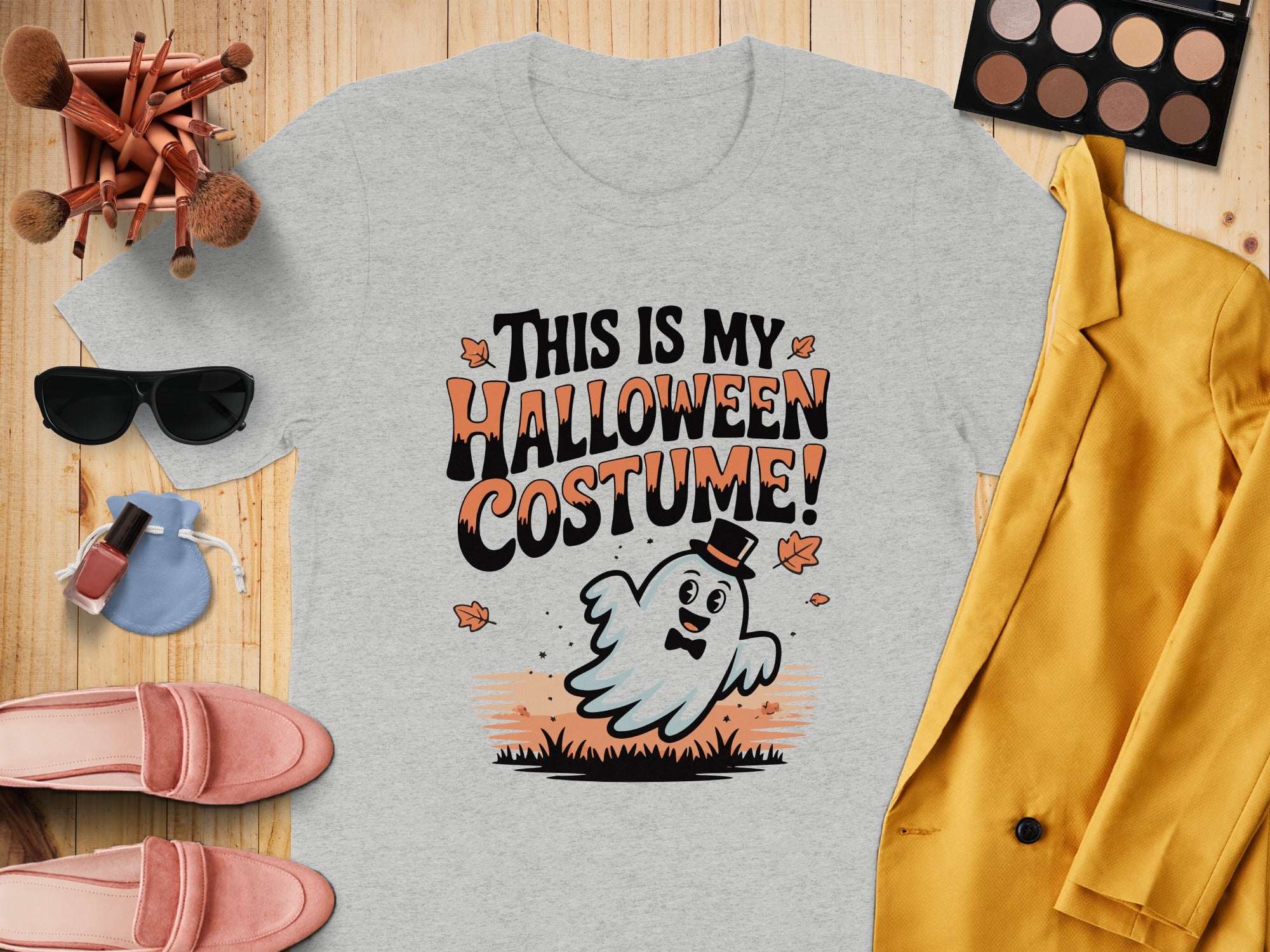 This Is My Halloween Costume Ghost T-Shirt product type