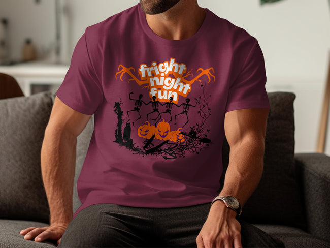 Fright Night Fun Halloween Design T-shirt product type