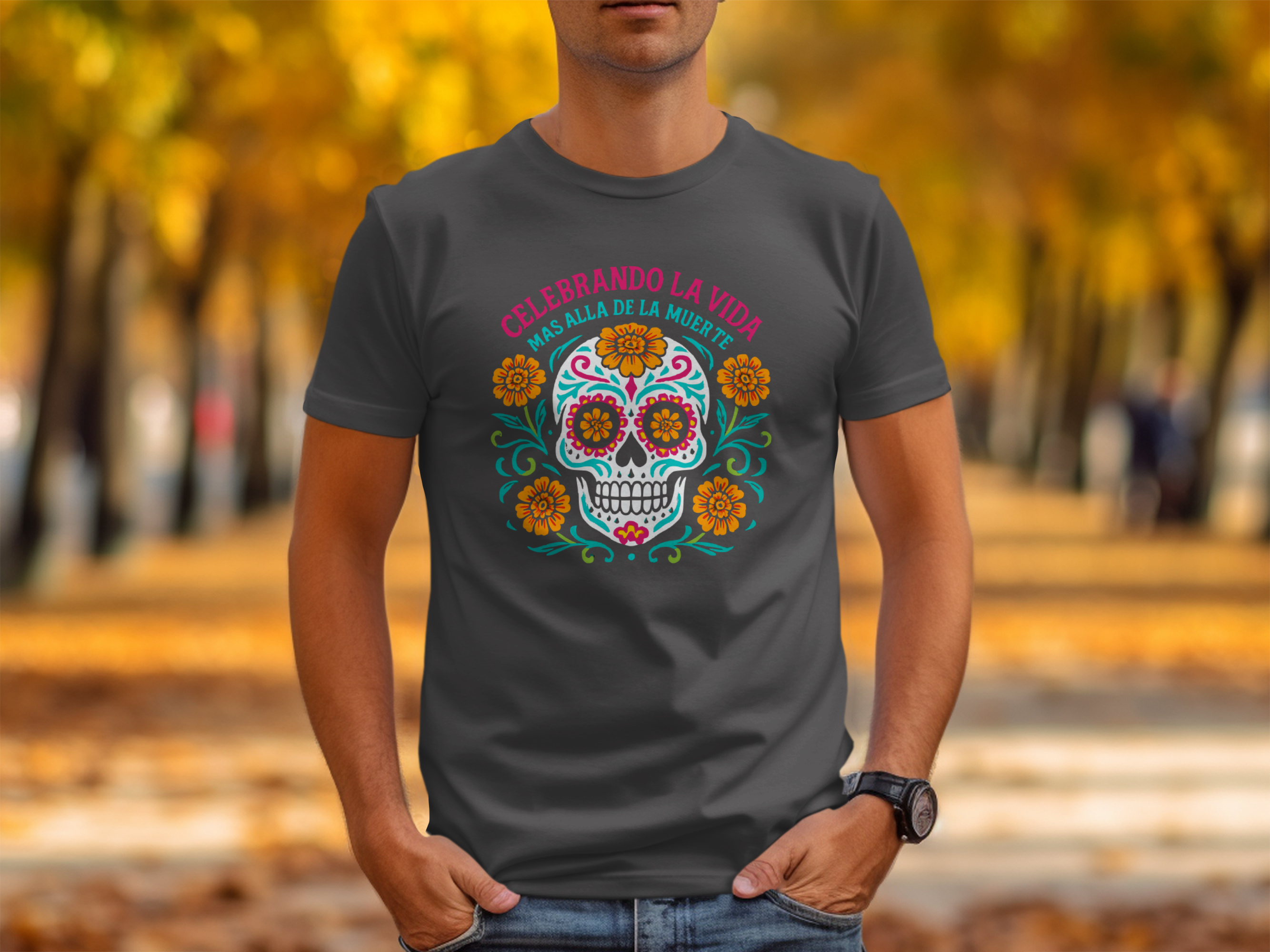 Celebrando La Vida Más Allá De La Muerte T-shirt product
