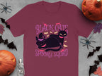 Black Cats Spooky Squad Halloween T-shirt product type