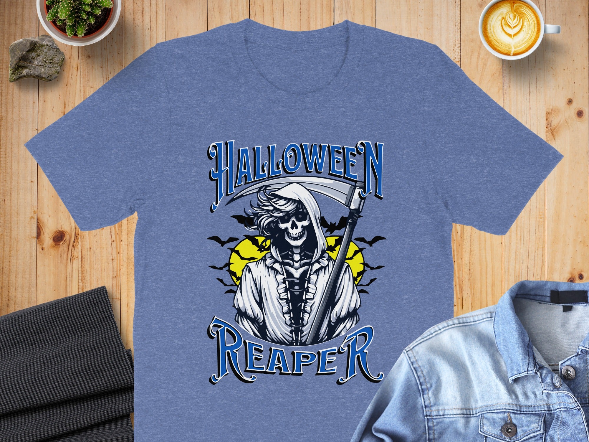 Halloween Reaper Graphic Design T-shirt product type