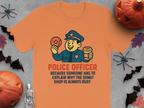 Police Officer Donut Shop Funny Graphic T-shirt product