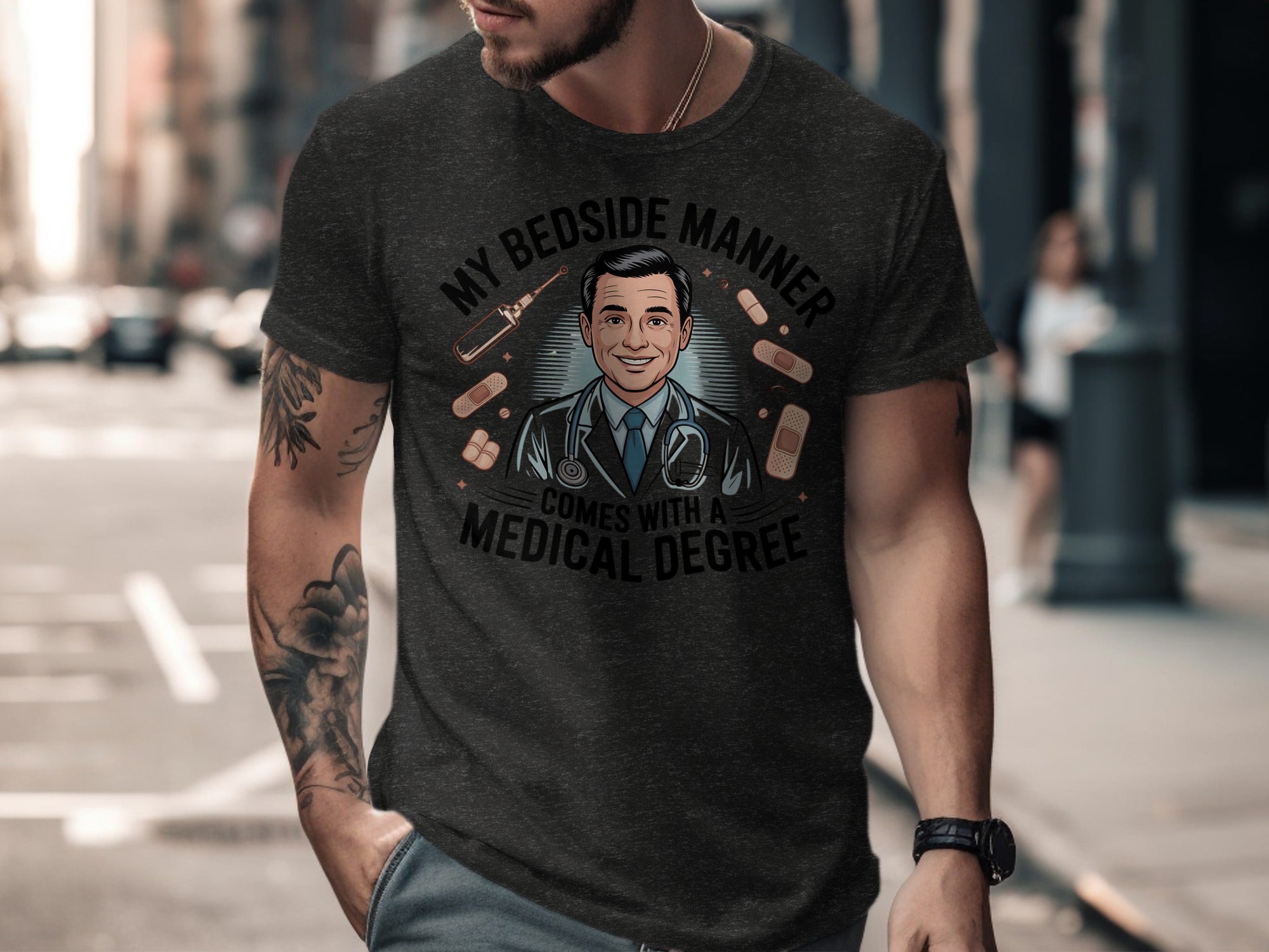 My Bedside Manner Medical Degree T-Shirt product