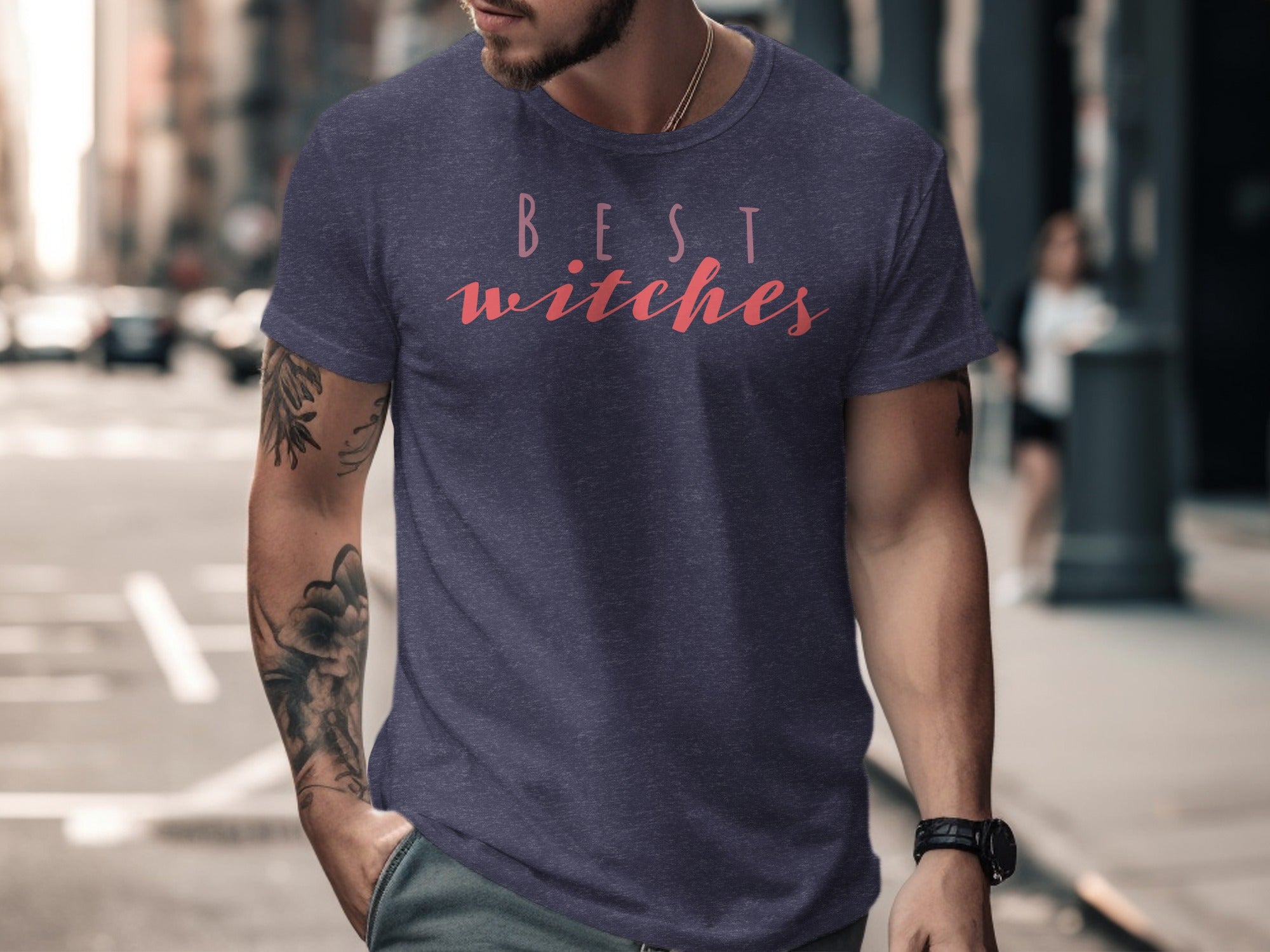 Best Witches Statement Tee Casual T-Shirt product type
