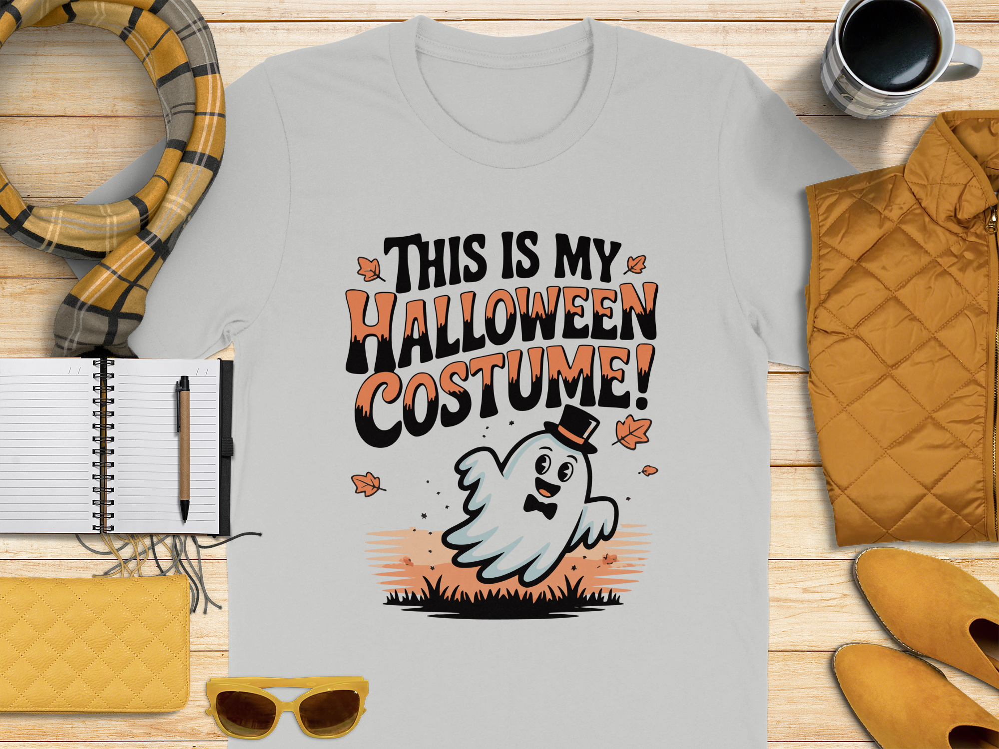 This is My Halloween Costume Ghost T-shirt product type