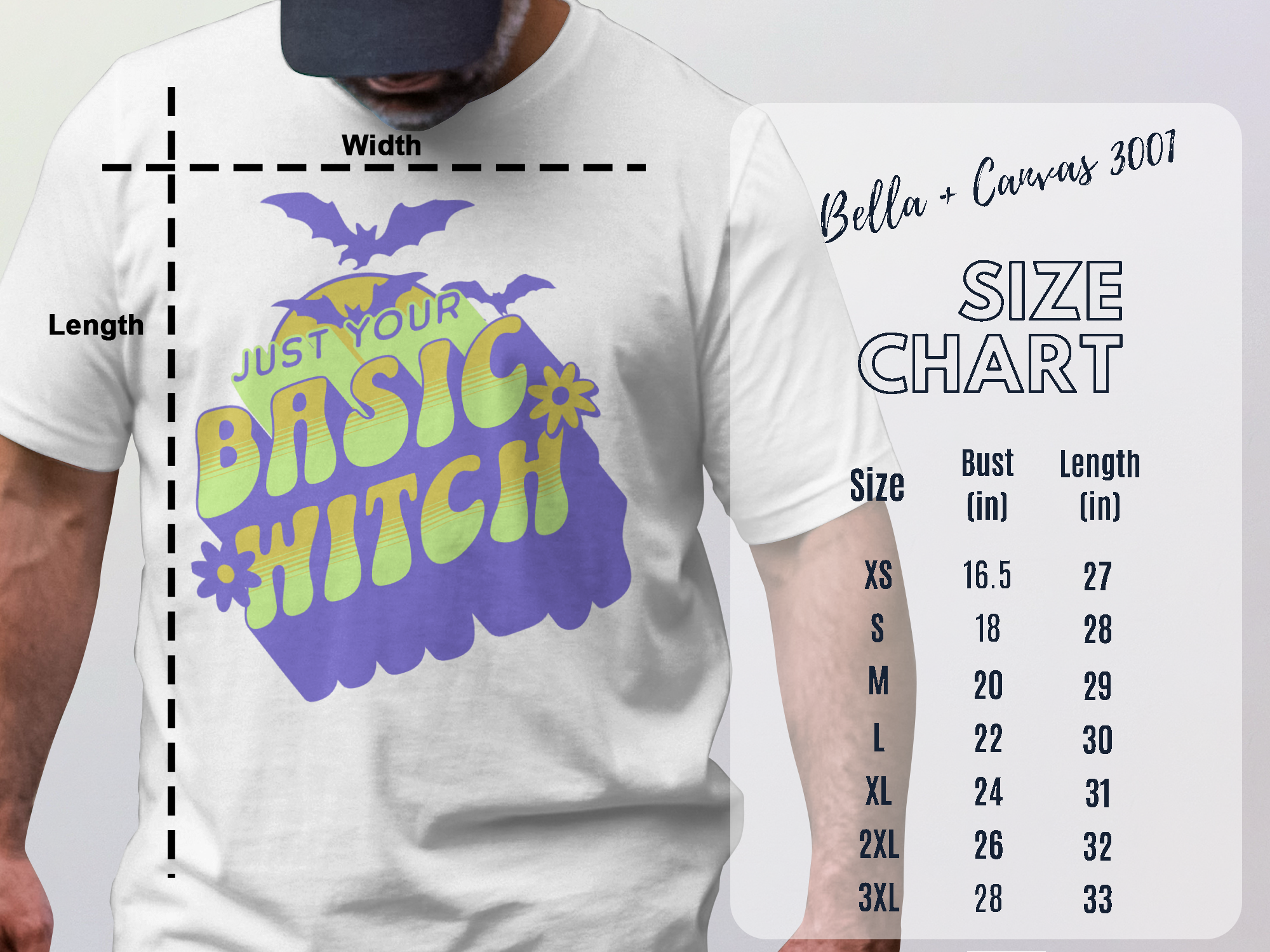 Just Your Basic Witch Graphic T-Shirt product