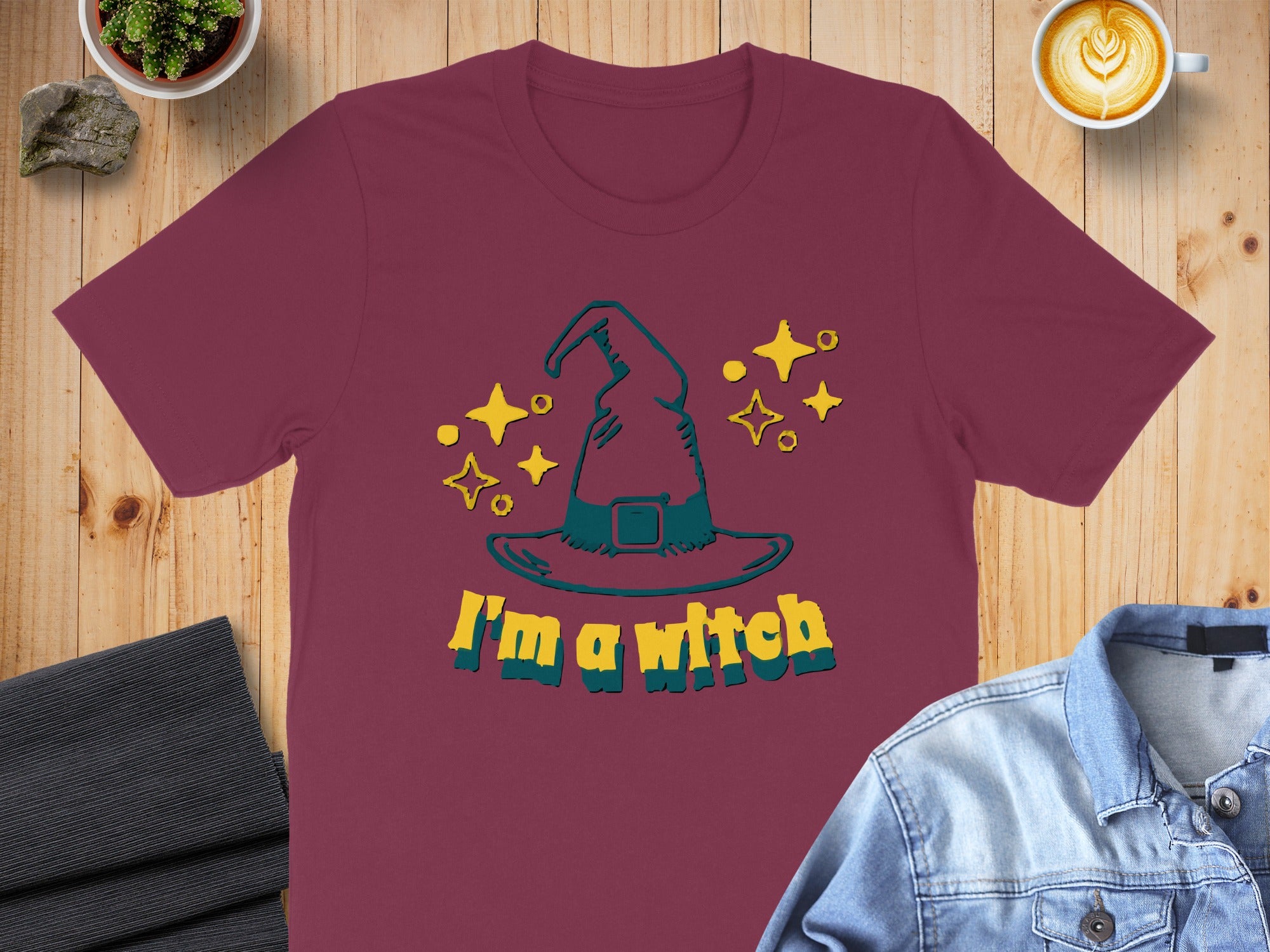 I'm A Witch Graphic Tee Halloween Product Type