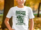 Adopt Funny Friends Graphic Tee Shirt product type