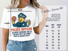 Funny Police Officer Donut Shop Graphic T-Shirt product type